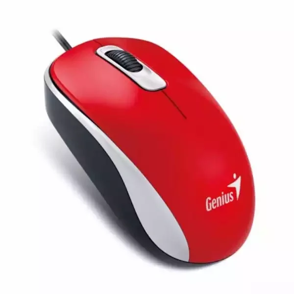 Genius DX-110 žični optički miš USB 1000 DPI, crveni