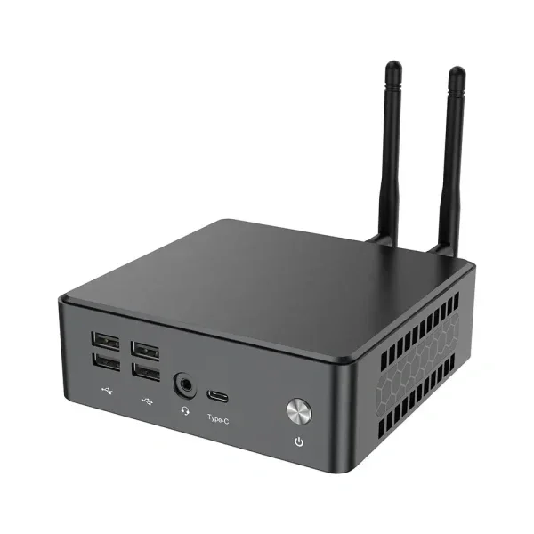 Zeus MPI12 mini PC barebone Intel Core i3-1220P, 2x HDMI, 2x 2.5G LAN