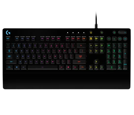 Logitech G213 Prodigy gejmerska tastatura RGB osvetljenje, multimedijalni tasteri, crna