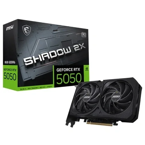 MSI GeForce RTX 5050 Shadow 2X OC grafička kartica 8GB GDDR6 128-bit