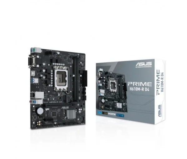 ASUS PRIME H610M-R D4-SI matična ploča LGA1700 Intel H610 DDR4 mATX