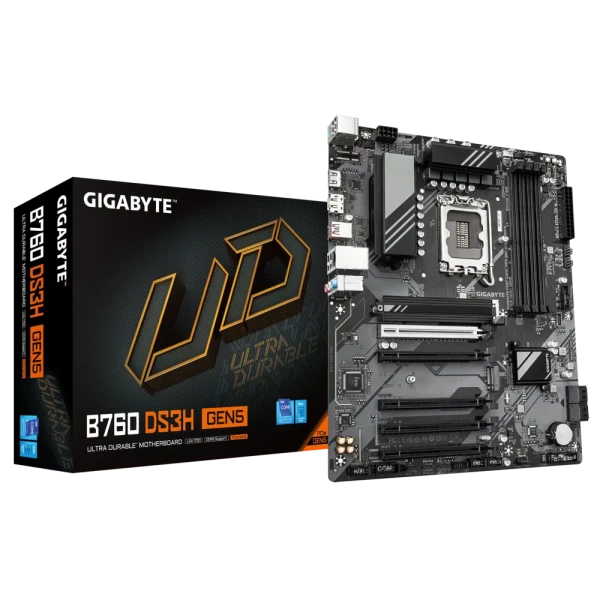Gigabyte B760 DS3H Gen5 matična ploča LGA1700, Intel B760, ATX