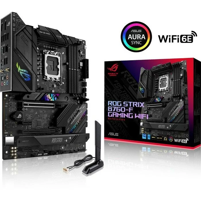 ASUS ROG STRIX B760-F GAMING WIFI matična ploča LGA1700 DDR5 ATX