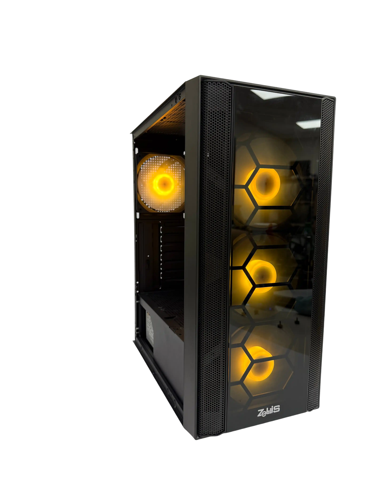Zeus F07 Midi Tower kućište sa napajanjem 600W, 4 ARGB ventilatora, kaljeno staklo
