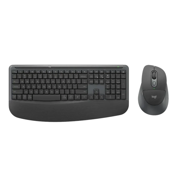 Logitech MK880 Signature Comfort Plus bežična tastatura i miš, US, grafit