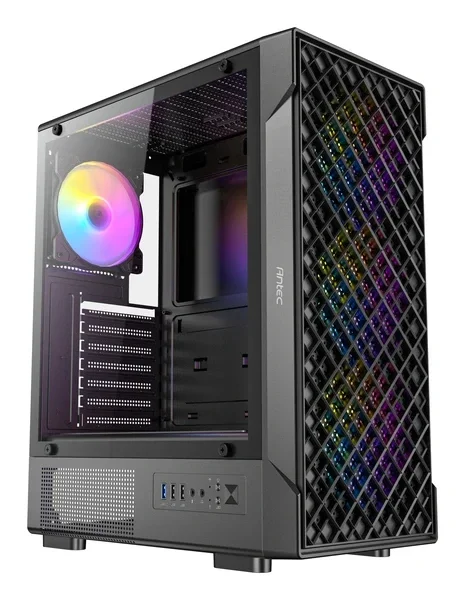 Antec VX320 ARGB Midi Tower gejmersko kućište crno 4 ventilatora