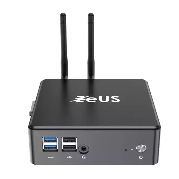 Zeus mini PC Intel 6305 1.8 GHz DDR4 Dual Wi-Fi HDMI DP USB-C MPI10-P24