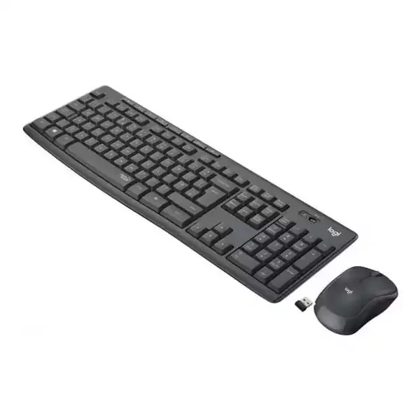 Logitech MK295 bežična tastatura i miš komplet SilentTouch US grafitni