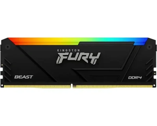 Kingston Fury Beast RGB 64GB (2x32GB) DDR4 3200MHz memorija KF432C16BB2AK2/64