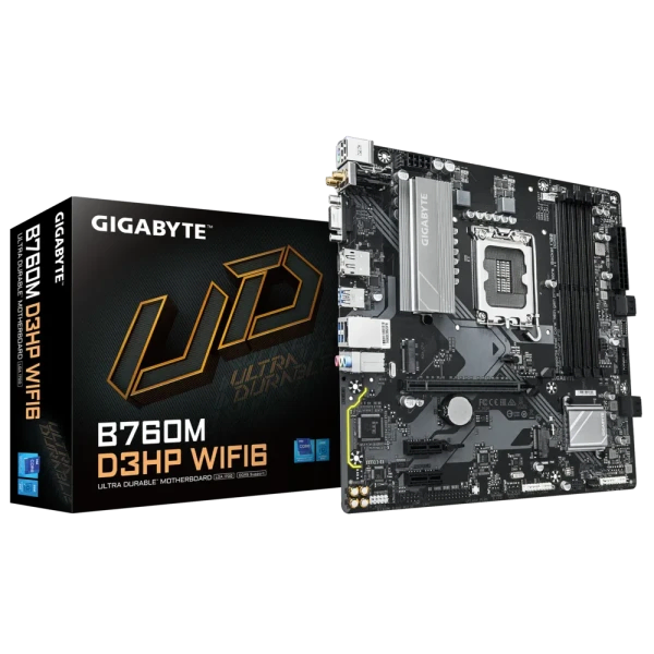 Gigabyte B760M D3HP WIFI6 matična ploča LGA1700 DDR5 Wi-Fi 6 M.2