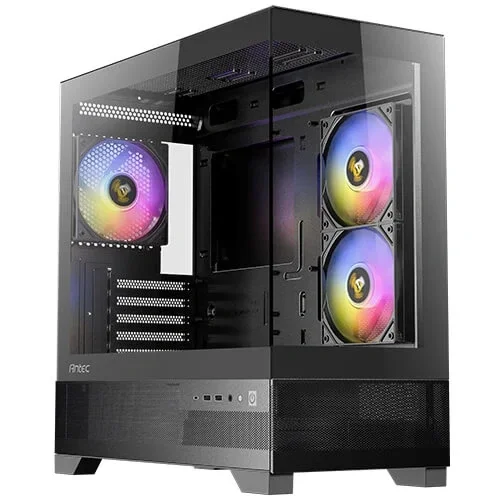 Antec CX500M ARGB kućište Mini Tower Micro-ATX staklo 3 ARGB ventilatora