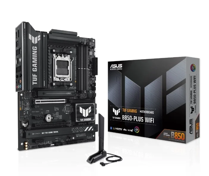 ASUS TUF GAMING WIFI matična ploča AM5 ATX DDR5 Wi-Fi 7 B850-PLUS
