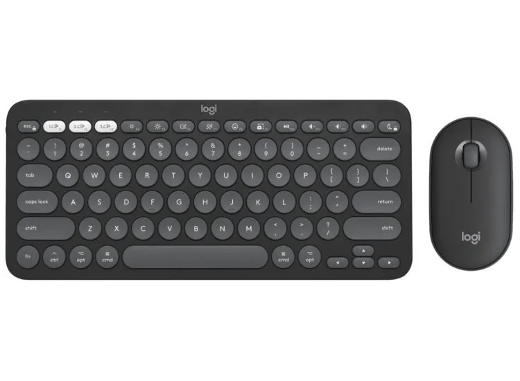 Logitech Pebble 2 Combo bežična tastatura i miš US grafit