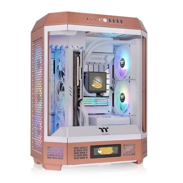 Thermaltake The Tower 600 Mocha Mousse kućište Mid Tower ATX kaljeno staklo
