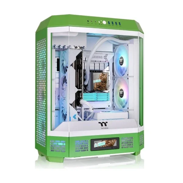 Thermaltake The Tower 600 Light-Year Green kućište Mid Tower ATX kaljeno staklo