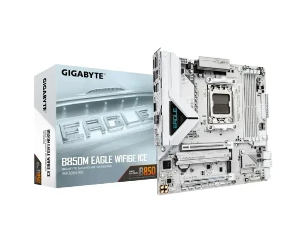 Gigabyte B850M EAGLE WIFI6E ICE matična ploča AM5 DDR5 microATX Wi-Fi 6E