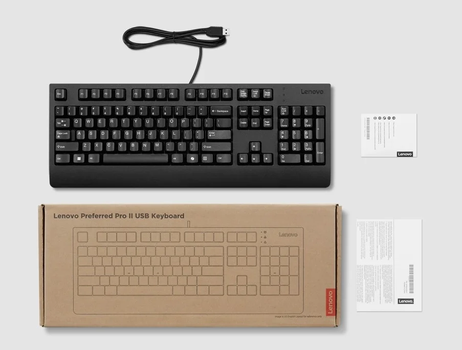 Lenovo Preferred Pro II žična USB tastatura YU raspored 4Y41R64617