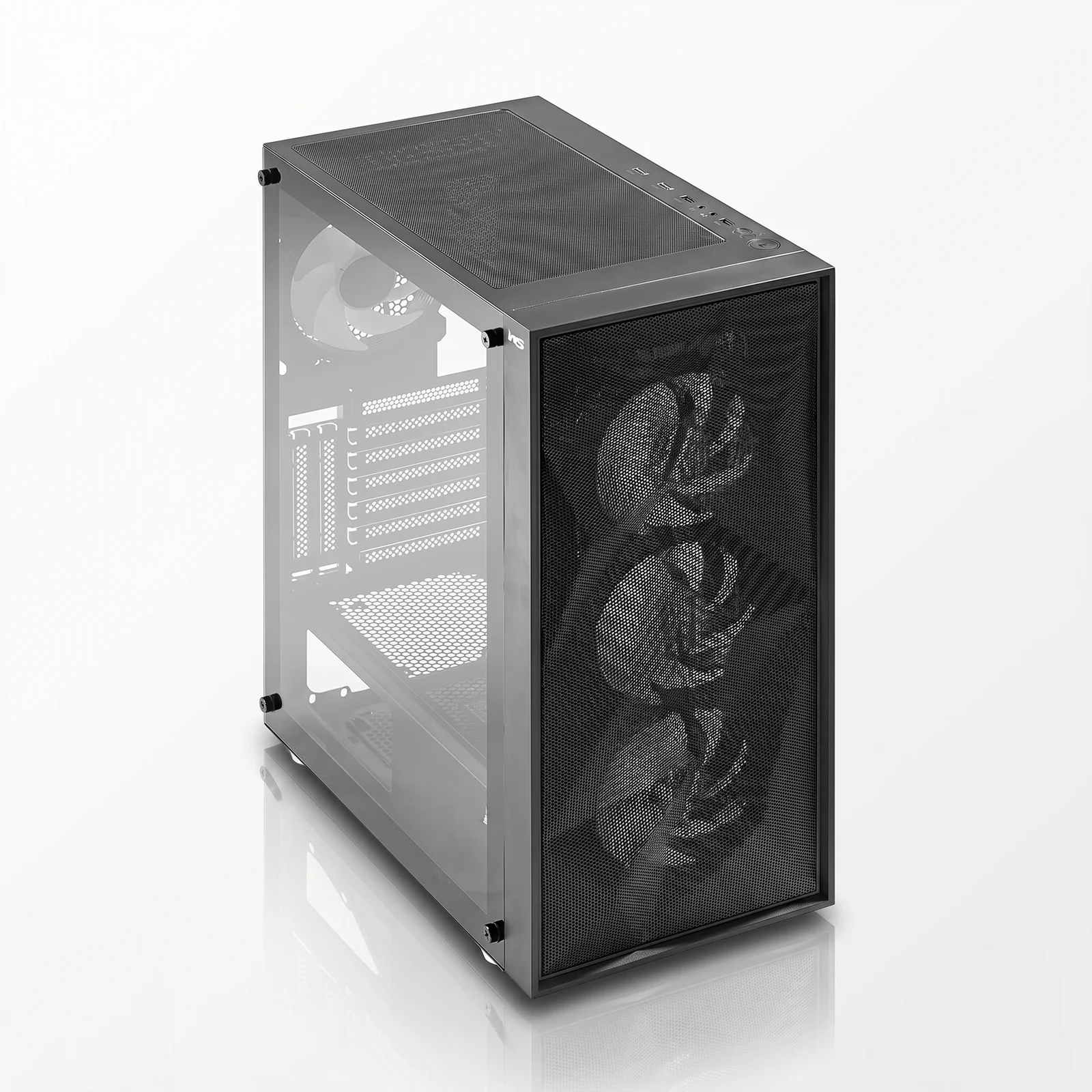 MS Fighter V345 gejmersko kućište za računar ATX mATX ITX
