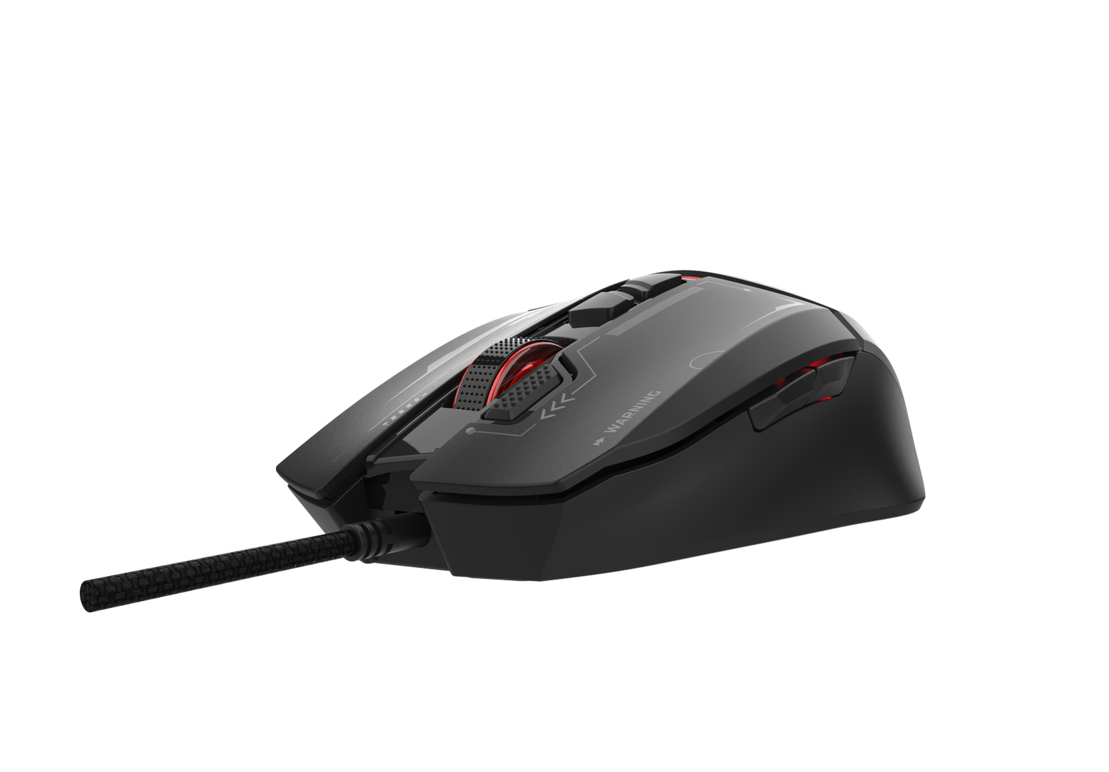 MS Nemesis T-101C žični gejmerski miš 12800 DPI RGB