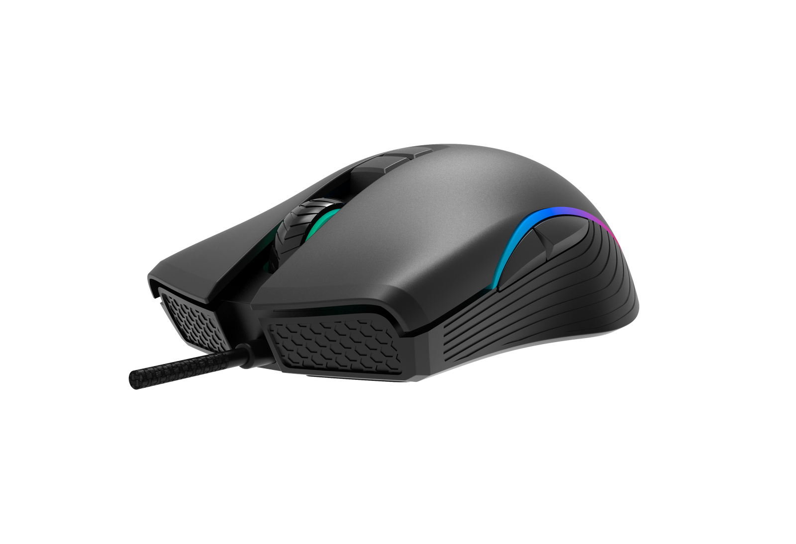 MS Nemesis T-102C žični gejmerski miš 12800 DPI RGB