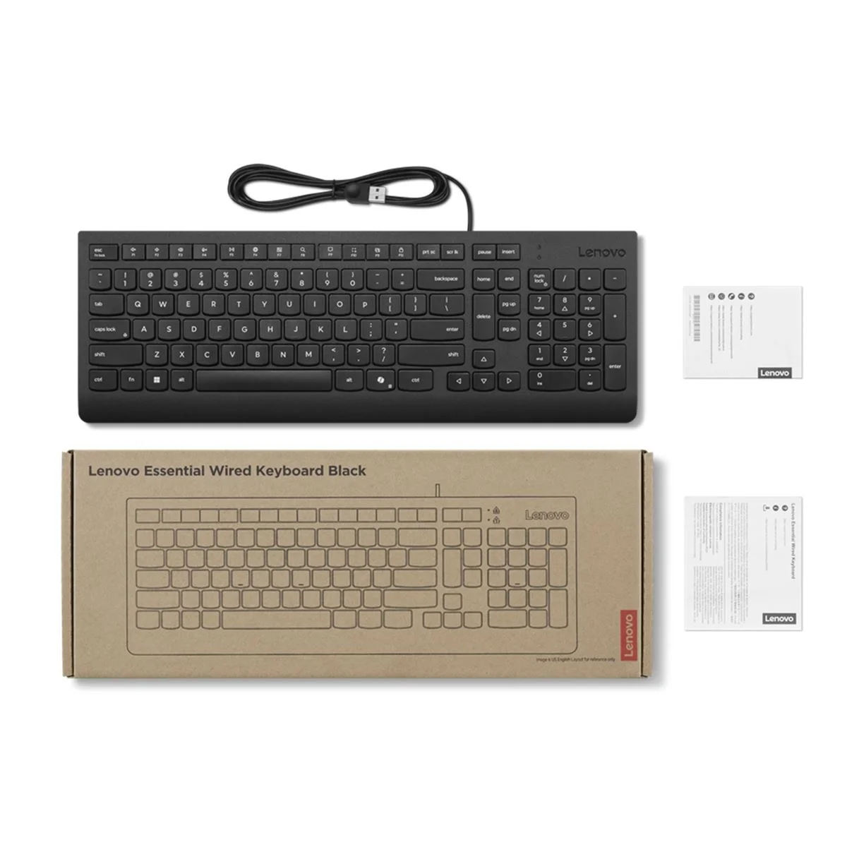 Lenovo Essential žična tastatura YU raspored USB 4Y41R64673