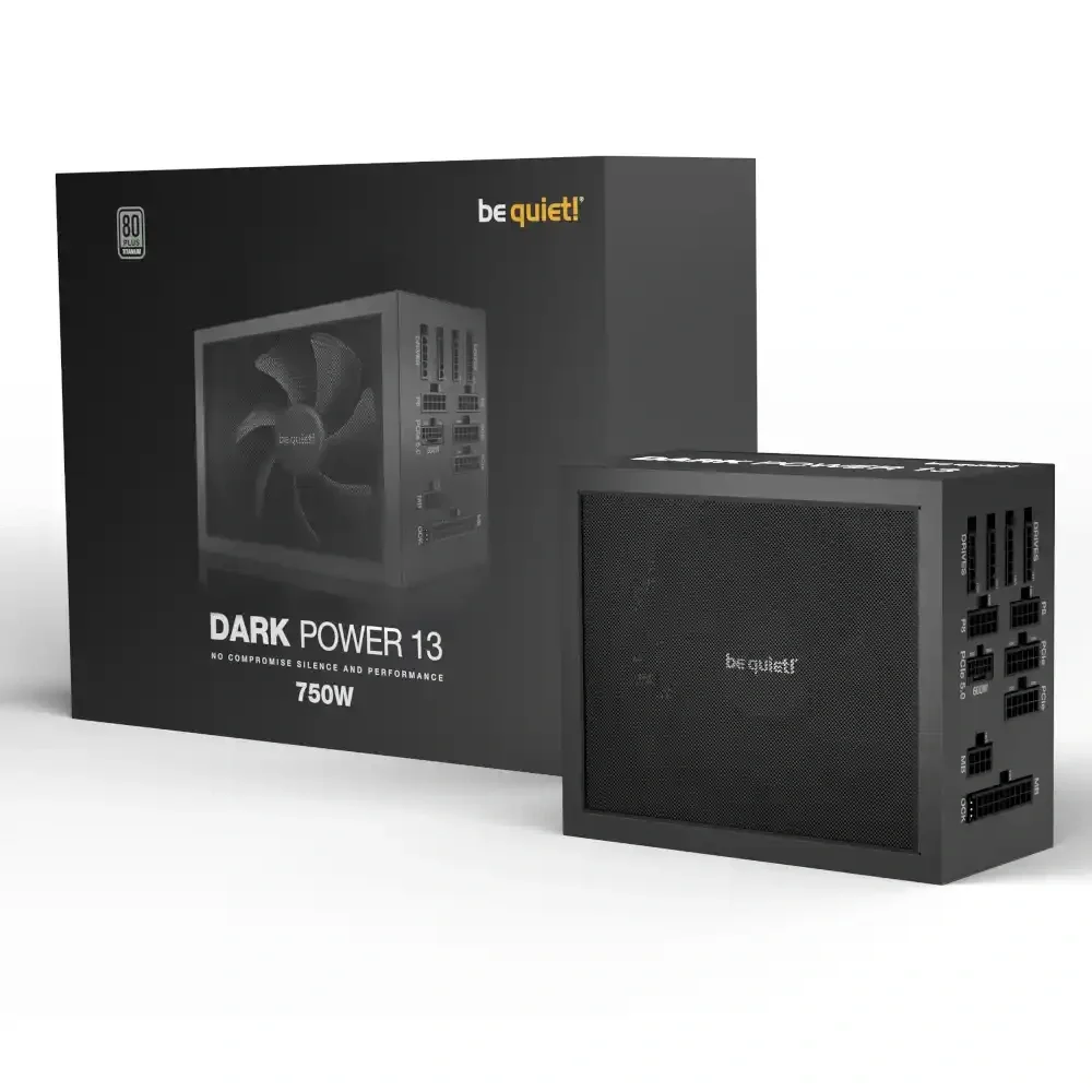 Be quiet! Dark Power 13 750W modularno napajanje 80 Plus Titanium, BN333