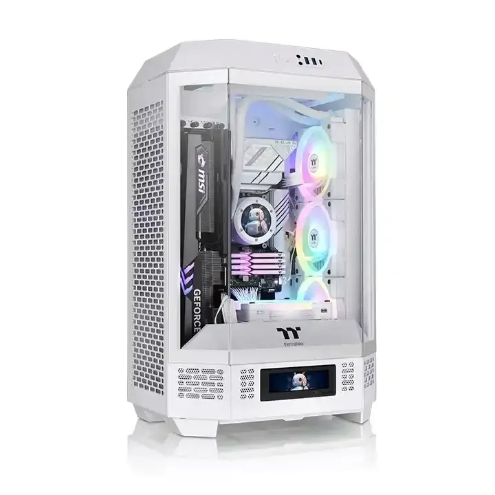 Thermaltake The Tower 300 Snow kućište Micro ATX, belo, kaljeno staklo