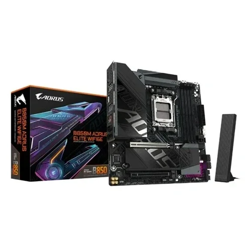 Gigabyte B850M AORUS ELITE WIFI6E matična ploča AM5, DDR5, Micro ATX