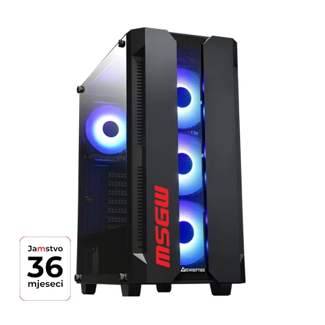 MSG Gamer R5 a121 gejmerski računar Ryzen 5 5500 16GB 1TB RTX 5050 8GB