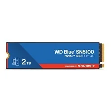 WD Blue SN5100 2TB NVMe SSD M.2 2280 PCIe 4.0, do 7100 MB/s, WDS200T5B0E