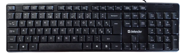 Defender Element HB-520 žična USB tastatura YU raspored crna