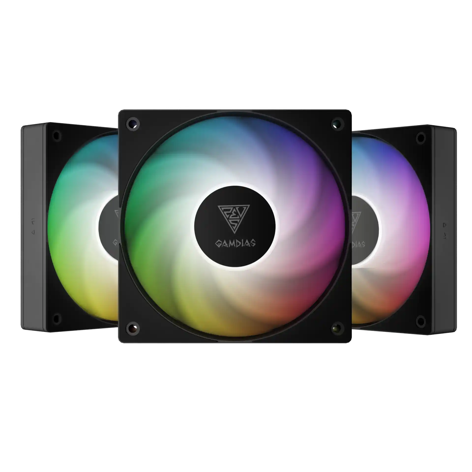Gamdias Notus M1-1203 ARGB set ventilatora za kućište 3x 120 mm PWM