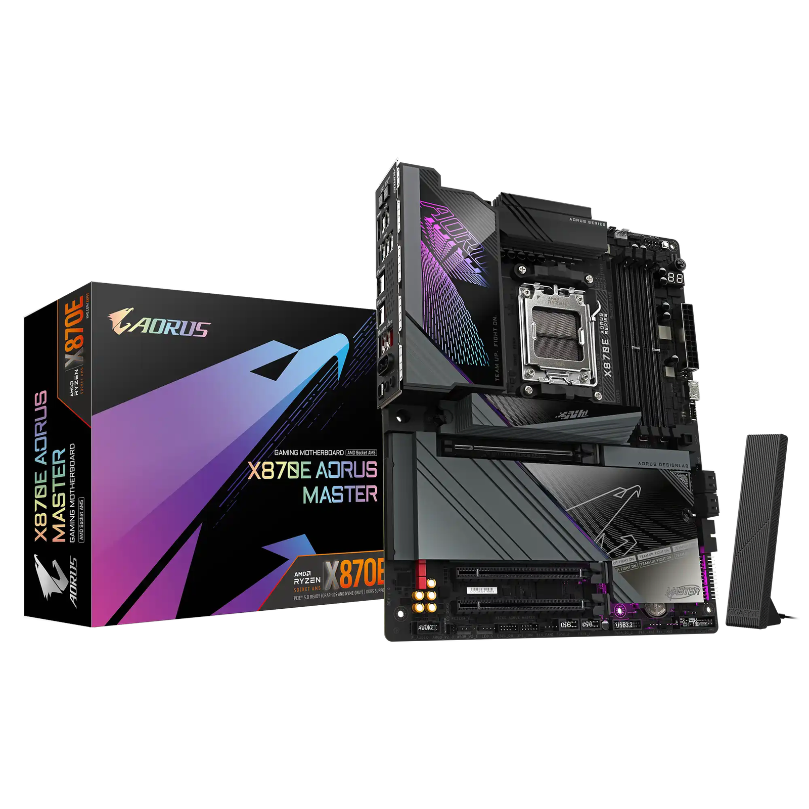 Gigabyte X870E AORUS MASTER AM5 ATX matična ploča DDR5 Wi-Fi 7