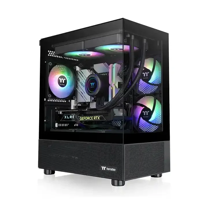 Thermaltake View 170 TG ARGB Micro ATX kućište crno sa 3 ventilatora