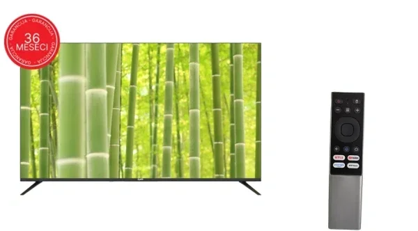 Zeus Smart televizor 65" 4K UHD Android 14 Wi-Fi Bluetooth ZE65UST2