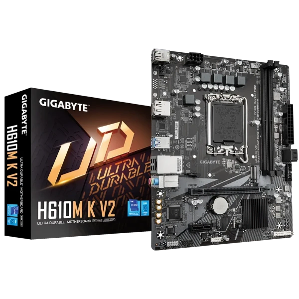 Gigabyte H610M K V2 DDR5 matična ploča LGA 1700 Micro ATX HDMI