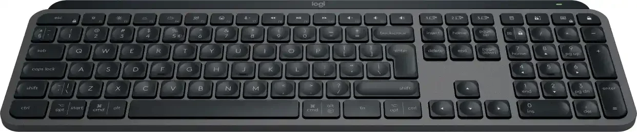 Logitech MX Keys S bežična tastatura Bluetooth US raspored, numerički blok