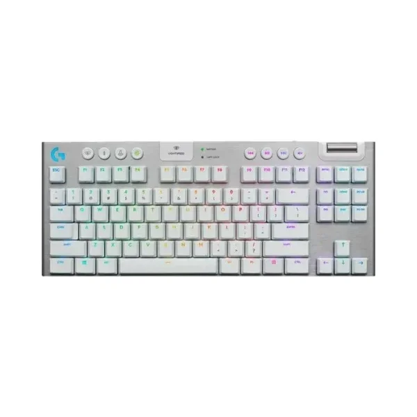 Logitech G915 X Lightspeed TKL bežična mehanička gejmerska tastatura Tactile bela US