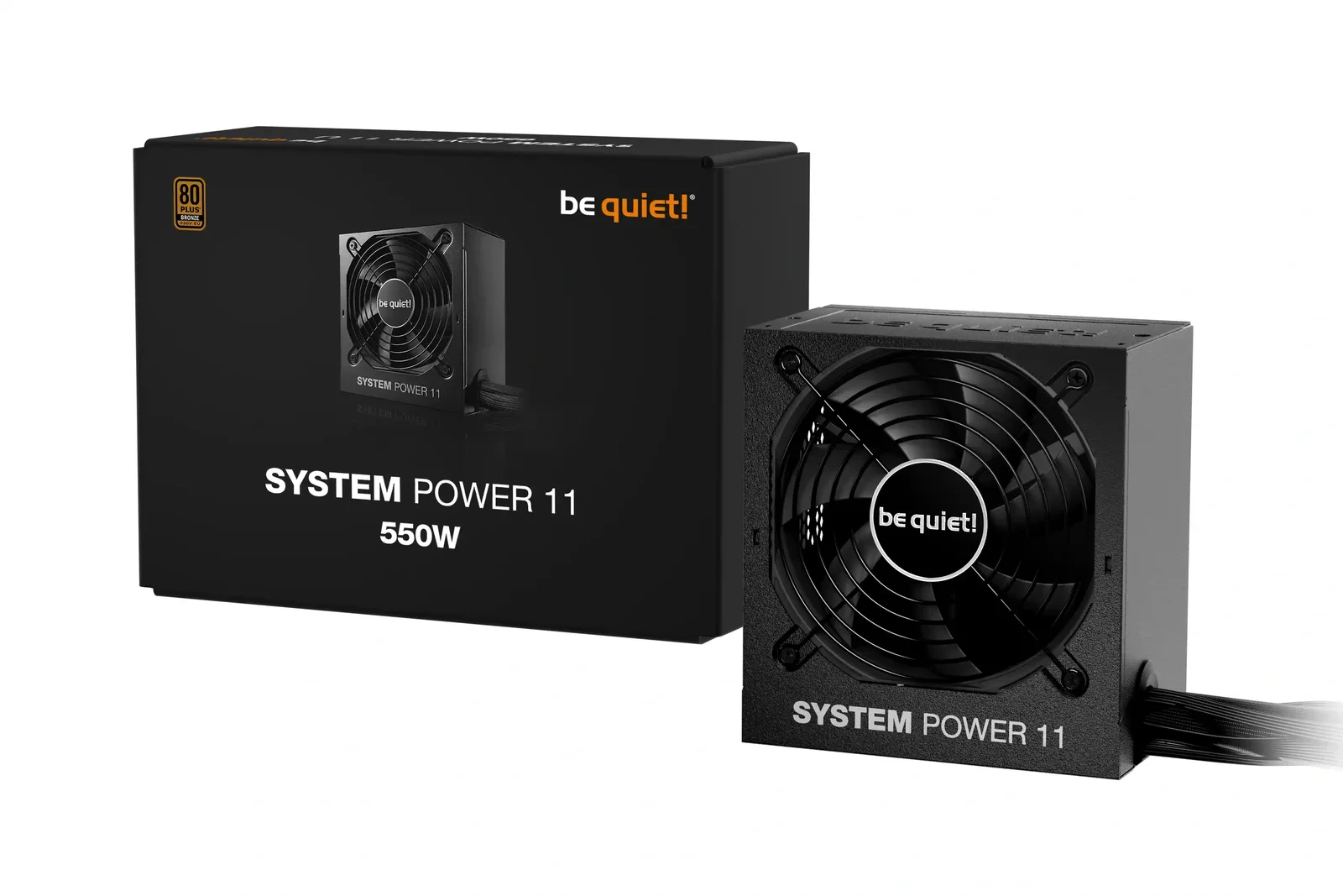 be quiet! System Power 11 550W napajanje 80 PLUS Bronze ATX 3.1 BP010EU