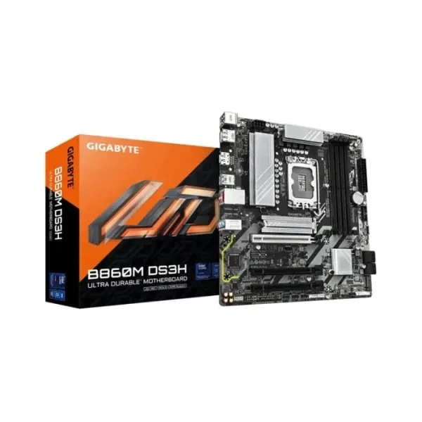 Gigabyte B860M DS3H matična ploča LGA 1851 mATX DDR5 PCIe 5.0