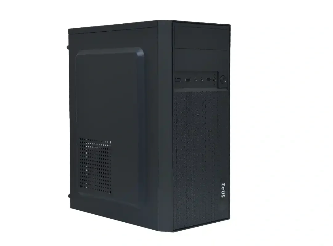 ZEUS S18B kućište Midi Tower sa napajanjem 500W, crno