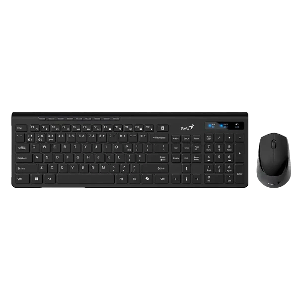 Genius SlimStar 8230 bežični komplet tastatura i miš, Bluetooth + 2.4 GHz, YU raspored
