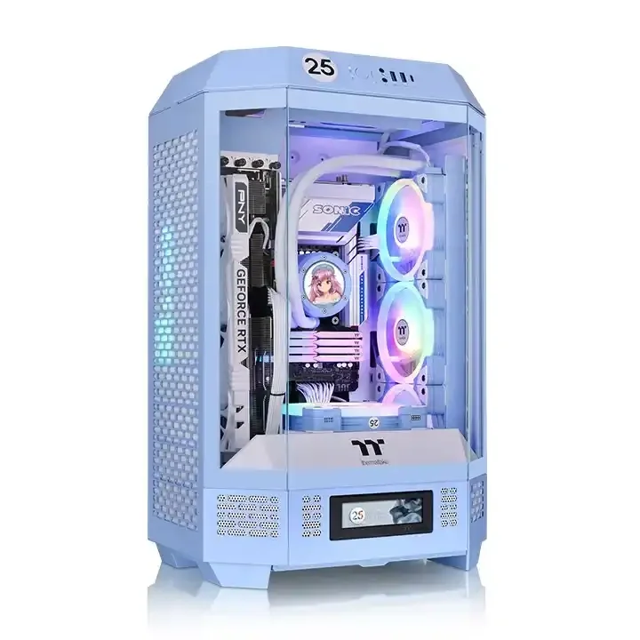 Thermaltake The Tower 300 Hydrangea Blue Micro Tower kućište CA-1Y4-00SFWN-00