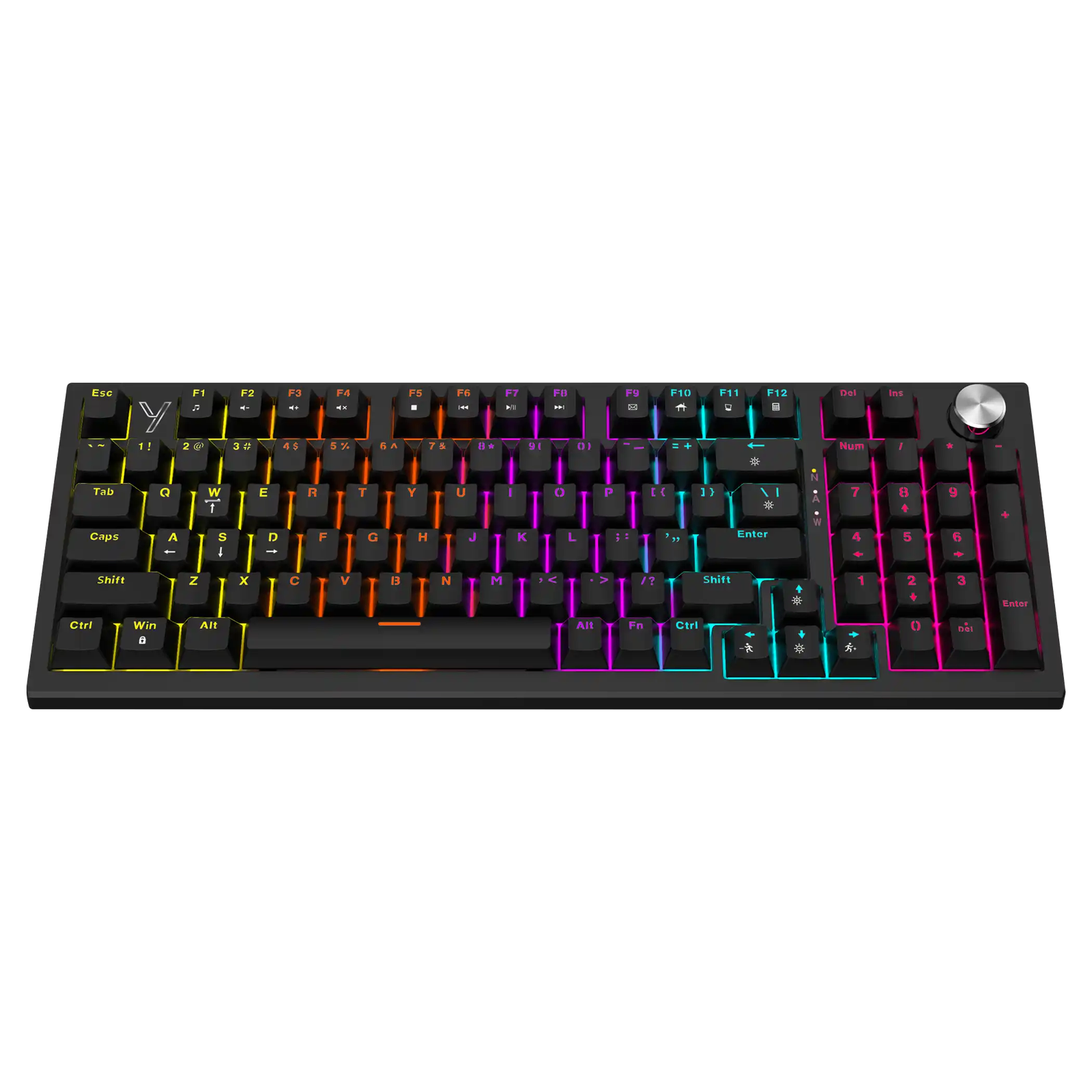 Yenkee YKB 3510US APEX mehanička gejmerska tastatura, Outemu Red, US