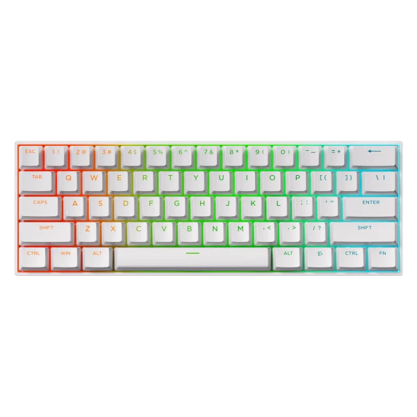 MCHOSE Ace 60 Pro gejmerska tastatura magnetni prekidači 8K bela