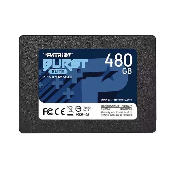 Patriot Burst Elite SSD 480GB 2.5" SATA3 PBE480GS25SSDR