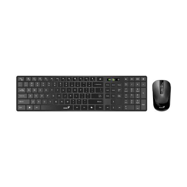 Genius SlimStar 8250 bežična tastatura i miš komplet Bluetooth 2.4GHz US crna