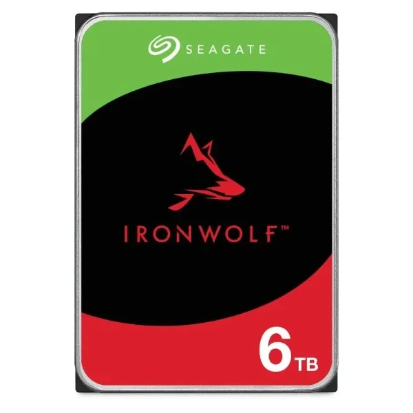 Seagate IronWolf 6TB NAS hard disk 3.5" SATA III 5400 RPM 256MB CMR ST6000VN006