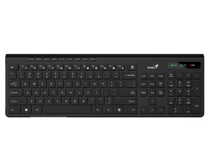 Genius SlimStar 7230 bežična tastatura US multimedijalna