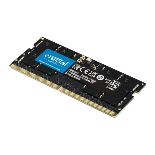 Crucial 8GB DDR5 5600MHz SODIMM memorija za laptop CL46 CT8G56C46S5